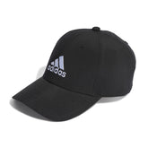 adidas Unisex Embroidered Logo Lightweight Baseball Cap, Black / White, S
